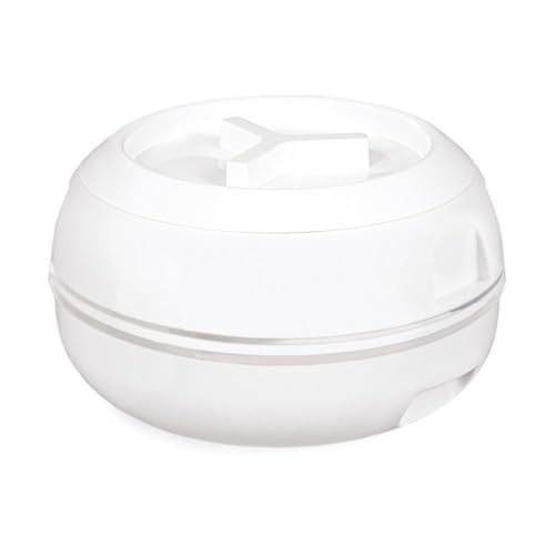 JAYPEE Teen Bhoj Inner Stainless Steel Casserole Set of 3|Lockable Lid|BPA Free|Roti Box|Easy to Carry|Food Grade| Rust Free Casserole for roti 1200,1500,2500 ml| Best for Gifting Purpose,Super White|B078H9VTN2