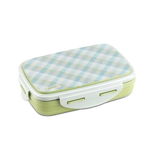 JAYPEE Ecosteel Sr. Inner Stainless Steel Insulated Lunch Box for School Kids |Airtight Leakproof Tiffin Box for Kids |Food Grade|BPA Free, 550 ml, Blue|B0F13ZPGG4