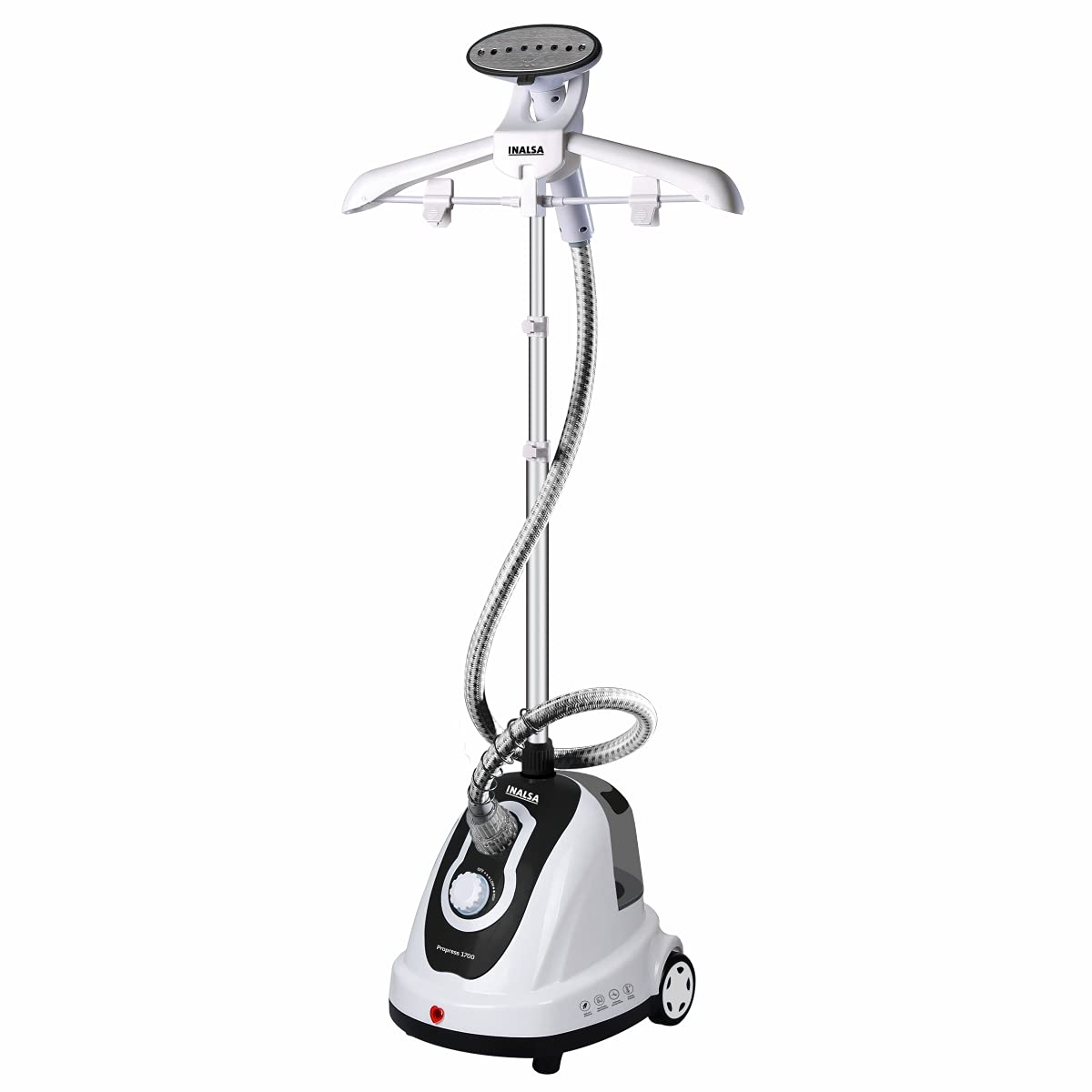 INALSA Garment Steamer Propress 1700 Watts|Variable Steam Output Upto 30G/Min,1.4L Tank|Vertical Steam With Boil Dry Protection