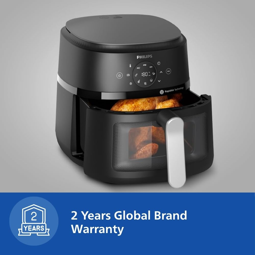 PHILIPS Air Fryer Extra Large 6.2L | 1700W | RapidAir Technology