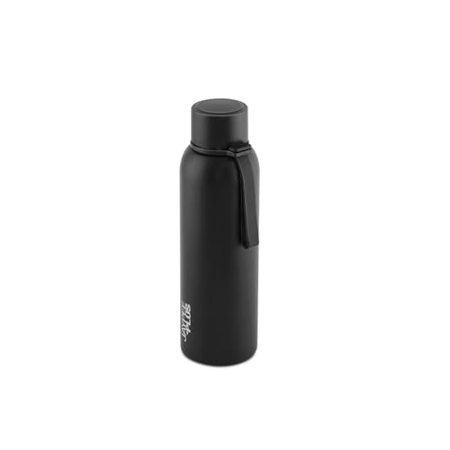 Jaypee Plus Beetle 900 Stainless Steel Double Wall Thermosteel 850 ml Water Bottle ISI Certified Vacuum Insulated 24 hr Hot and Cold Water Bottle Anti Skid Leakproof Bottle Office, Gym,Trekking,Black|B0GVHYG8H6
