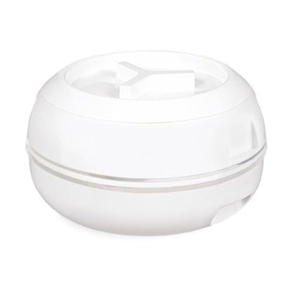 JAYPEE Teen Bhoj Inner Stainless Steel Casserole Set of 3|Lockable Lid|BPA Free|Roti Box|Easy to Carry|Food Grade| Rust Free Casserole for roti 1200,1500,2500 ml| Best for Gifting Purpose,Super White|B078H9VTN2