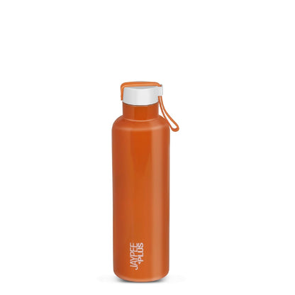 Jaypee Plus Alpha Vaccum Insulated Double Wall Thermosteel Flask 1000 ml Water Bottle ISI Certified 24 Hours Hot and Cold Water Bottle for School,Office,Gym, Leakproof, Rustproof Steel Bottle,Black