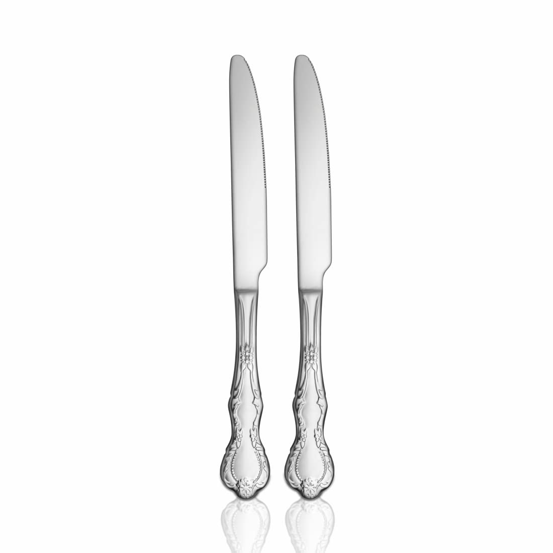 Shri & Sam Stainless Steel Vintage Desert Knife,2 Pieces