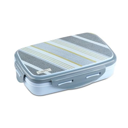 JAYPEE Ecosteel Sr. Inner Stainless Steel Insulated Lunch Box for School Kids |Airtight Leakproof Tiffin Box for Kids |Food Grade|BPA Free, 550 ml, Blue|B0F13ZPGG4