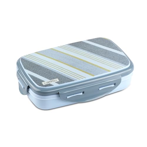 JAYPEE Ecosteel Sr. Inner Stainless Steel Insulated Lunch Box for School Kids |Airtight Leakproof Tiffin Box for Kids |Food Grade|BPA Free, 550 ml, Blue|B0F13ZPGG4