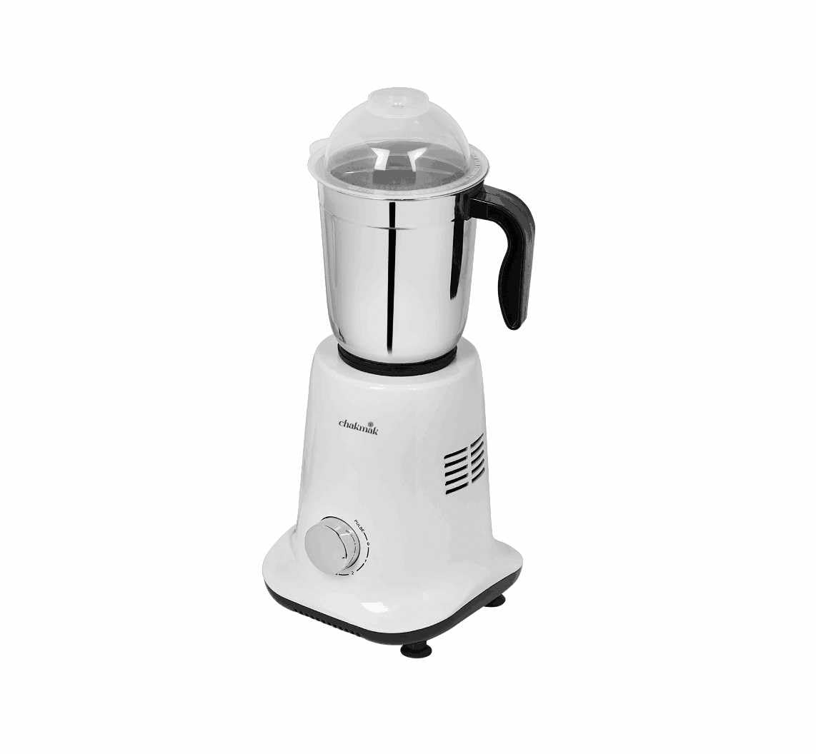 Chakmak Bolt Mixer Grinder 500W With 3 Multipurpose Jar | Chutney Making | Dry Grinding | Wet Grinding | Blender Mixer | Steel Jar Capacity 1250ml, 700ml, 400ml | 2 Year Warranty
