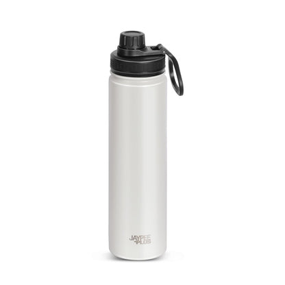 Jaypee Plus Victor ISI Certified Vaccum Insulated Thermosteel 900 ml Water Bottle 24 Hours Hot and Cold Double Walled Anti Skid Rustproof Leakproof Bottle for Office, School, Gym, Trekking,Brown