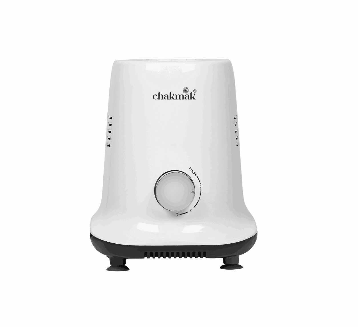Chakmak Bolt Mixer Grinder 500W With 3 Multipurpose Jar | Chutney Making | Dry Grinding | Wet Grinding | Blender Mixer | Steel Jar Capacity 1250ml, 700ml, 400ml | 2 Year Warranty
