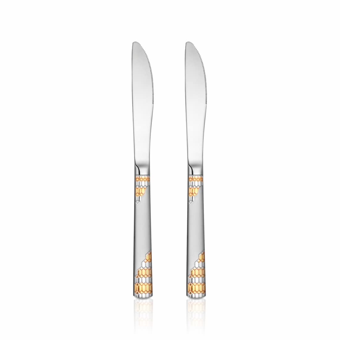 Shri & Sam Stainless Steel Lavish Desert Knife,2 Peices