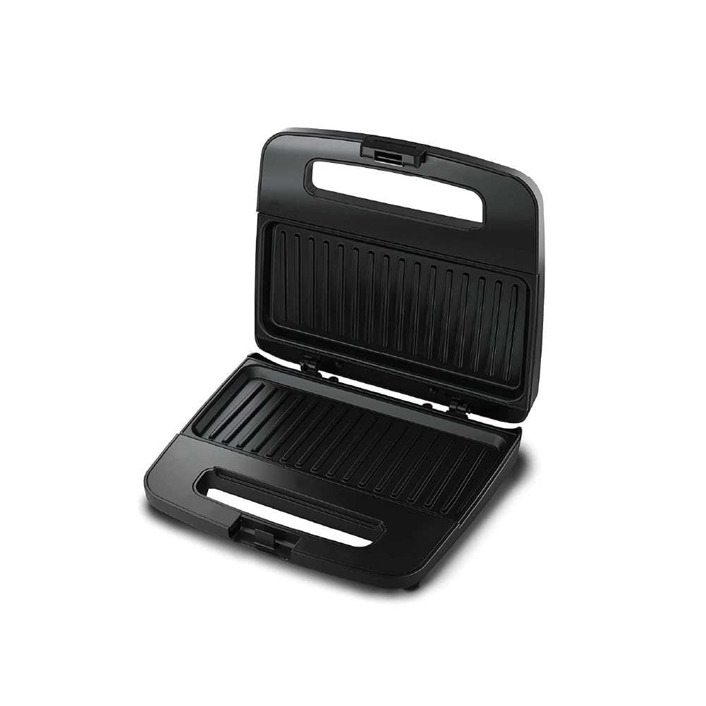 Philips HD2289/00 Panini Sandwich Maker XL Size | Black with Metallic Finish | Non Stick Plate | UHD Technology | Easy Locking | 700W