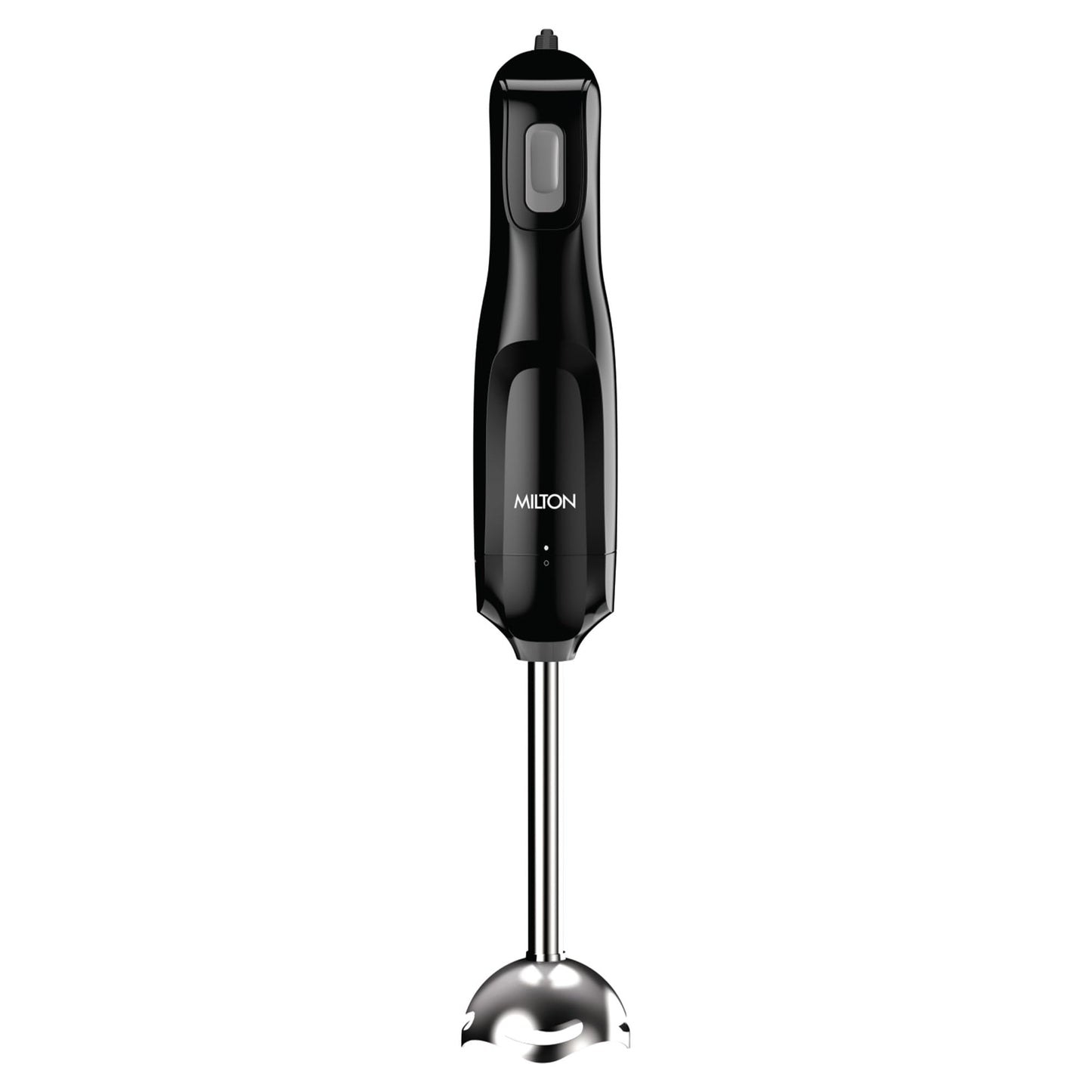 Milton Appliances VorteQ Electric Hand Blender 300W | SS304 Stainless Steel Blade | Detachable Stem for Easy Cleaning | Multipurpose Blender for Smoothie & Juices | ISI Certified | 2Y Warranty | Black