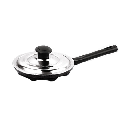 Milton Pro Cook Induction Cookware & Gas Stove Friendly Hard Anodized Non-Stick Fry Pan 26 cm/2.2 Litre | Stainless Steel Lid Fry Pan for Stir-Fry | Omelette Pan | Fish Frypan | 3 Year Warranty