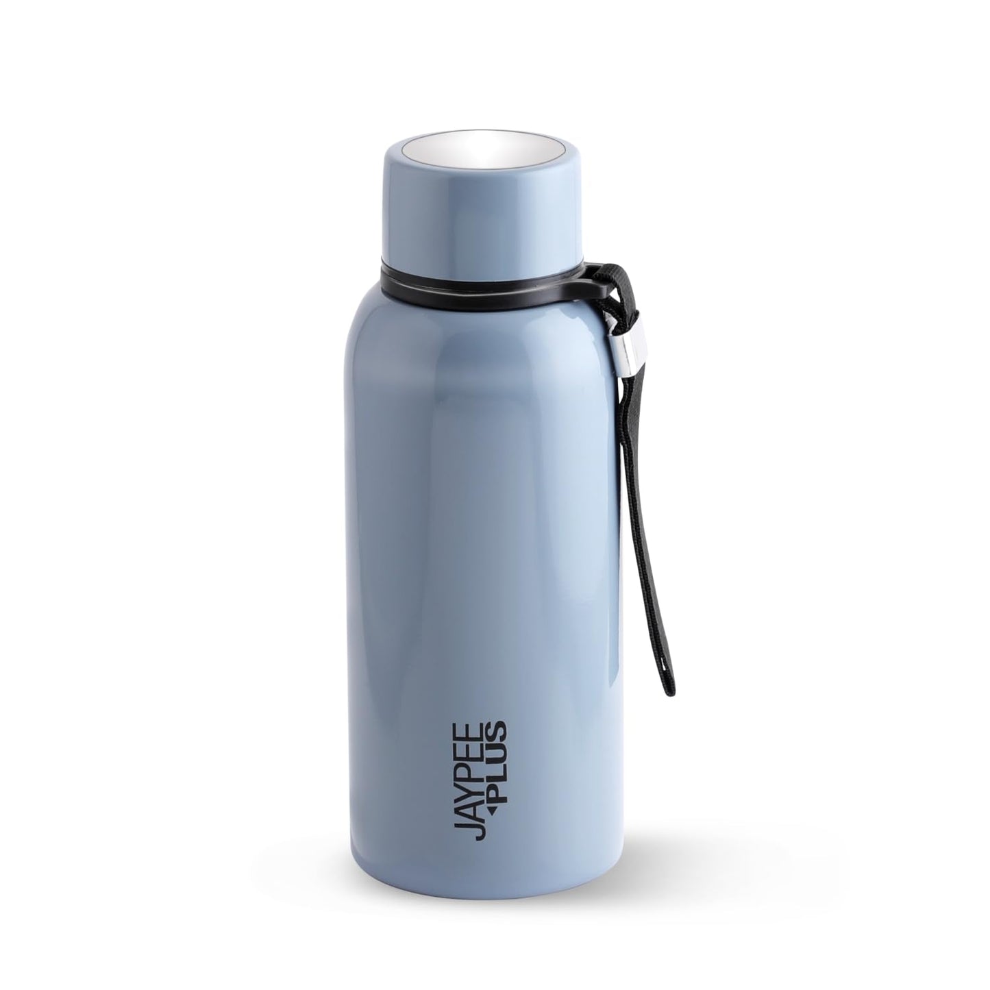 Jaypee Plus Alpha Vaccum Insulated Double Wall Thermosteel Flask 1000 ml Water Bottle ISI Certified 24 Hours Hot and Cold Water Bottle for School,Office,Gym, Leakproof, Rustproof Steel Bottle,Black