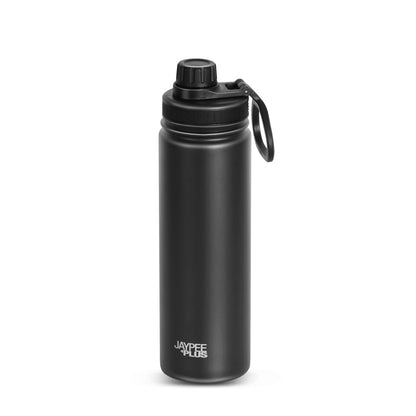 Jaypee Plus Victor ISI Certified Vaccum Insulated Thermosteel 900 ml Water Bottle 24 Hours Hot and Cold Double Walled Anti Skid Rustproof Leakproof Bottle for Office, School, Gym, Trekking,Brown