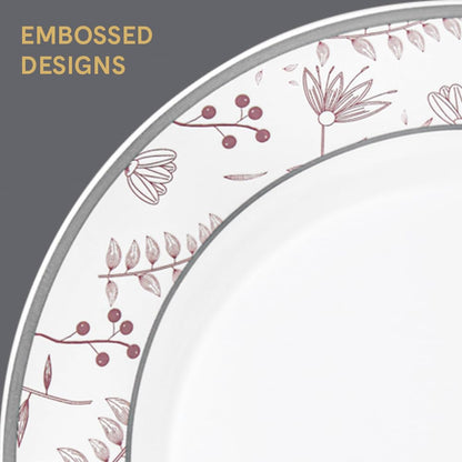 Larah by Borosil Premia Series Grandeur Opalware Dinner Set | 37 Piece for Family of 6 | Microwave & Dishwasher Safe | Bone-Ash Free | Crockery Set for Dining & Gifting | Plates & Bowls | White
