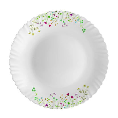Cello Opalware Dinner Set - 37 Pieces, White