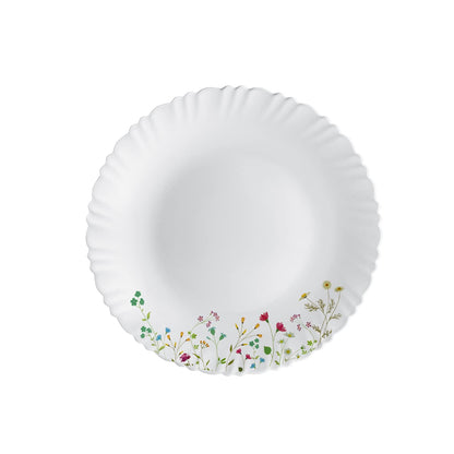 Cello Opalware Dinner Set - 37 Pieces, White