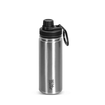 Jaypee Plus Victor ISI Certified Vaccum Insulated Thermosteel 900 ml Water Bottle 24 Hours Hot and Cold Double Walled Anti Skid Rustproof Leakproof Bottle for Office, School, Gym, Trekking,Brown