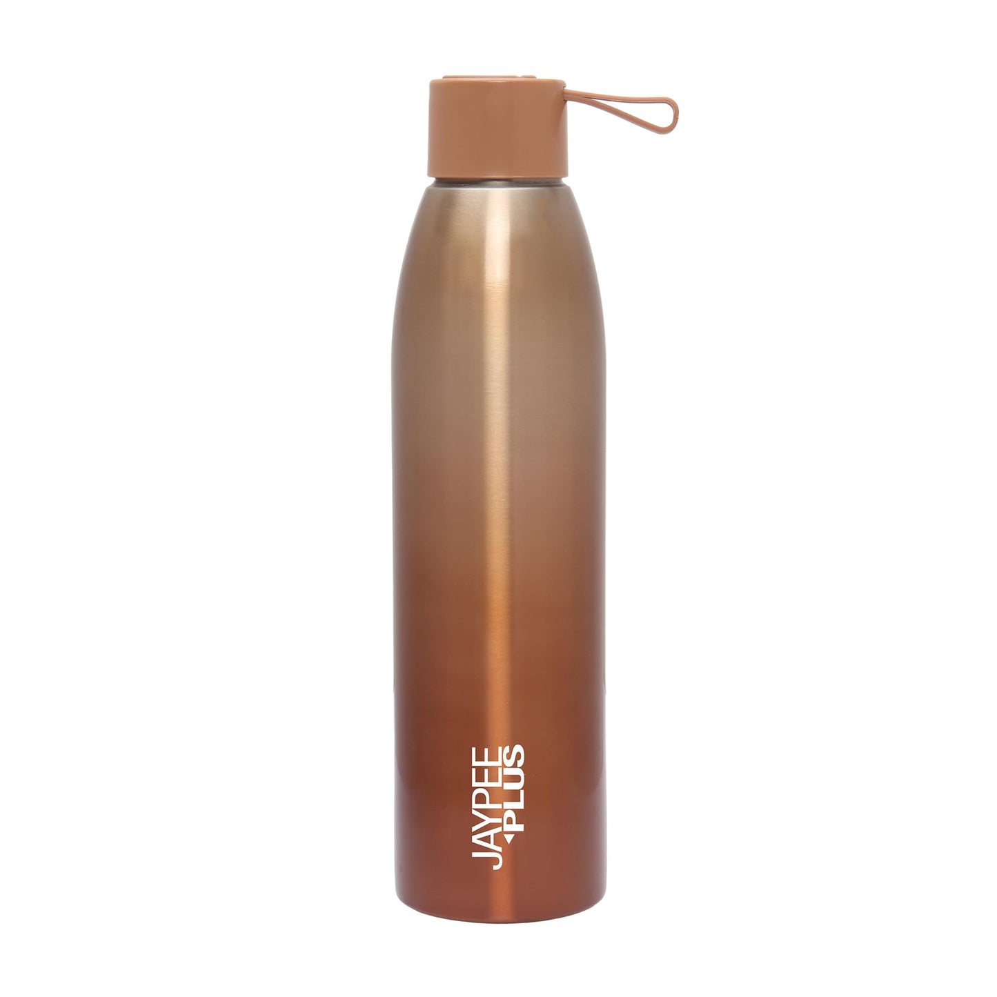 Jaypee Plus Victor ISI Certified Vaccum Insulated Thermosteel 900 ml Water Bottle 24 Hours Hot and Cold Double Walled Anti Skid Rustproof Leakproof Bottle for Office, School, Gym, Trekking,Brown