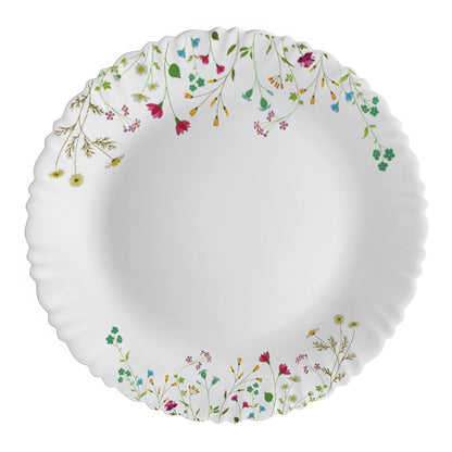 Cello Opalware Dinner Set - 37 Pieces, White