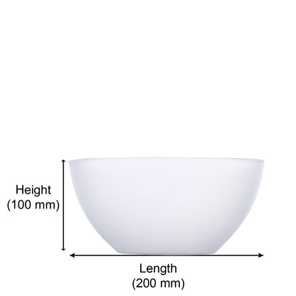Jaypee Plus Virgin Plastic Mixing Bowl | Lightweight, Strong & Durable Bowls | Ideal for Serving, Storing & Stacking Set of 4 -(2800+2000+1200+800) ml (Multicolor)