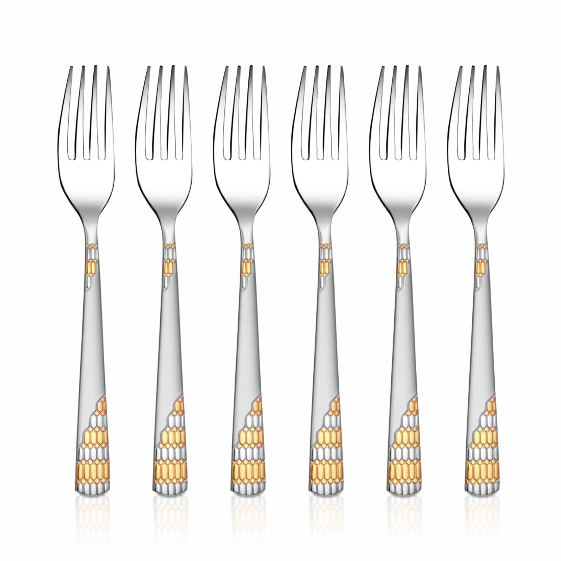 Shri & Sam Stainless Steel Lavish Baby Fork,6 Pieces