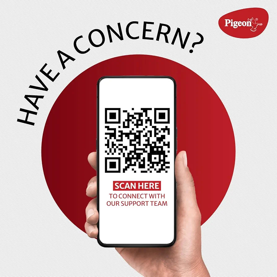 Pigeon By Stovekraft STELLAR Air Fryer Large 5.5L | 1500W BLADELESS Airfryer | Unique See Through Top View Glass | 360 Airwhirl Technology | Digital Touchscreen | 8 PRESETS Menu | Shake Feature, Black