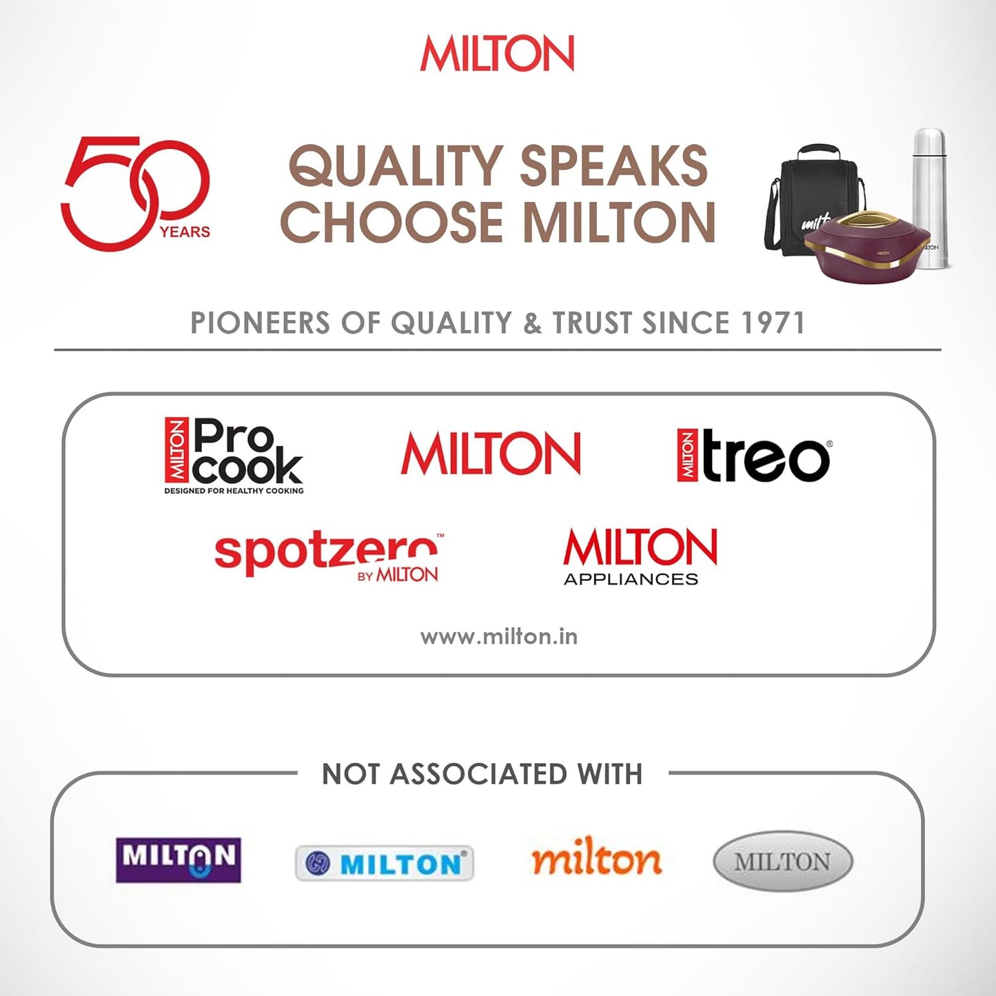 Milton Appliances Go Electric Kettle 1.5 Litre I 3X Protection - Dry Boil, Auto Shut Off, Overheat I 1350 Watt I Super Fast Boiling I Stainless Steel I 360° Power Base I 1 Year Warranty