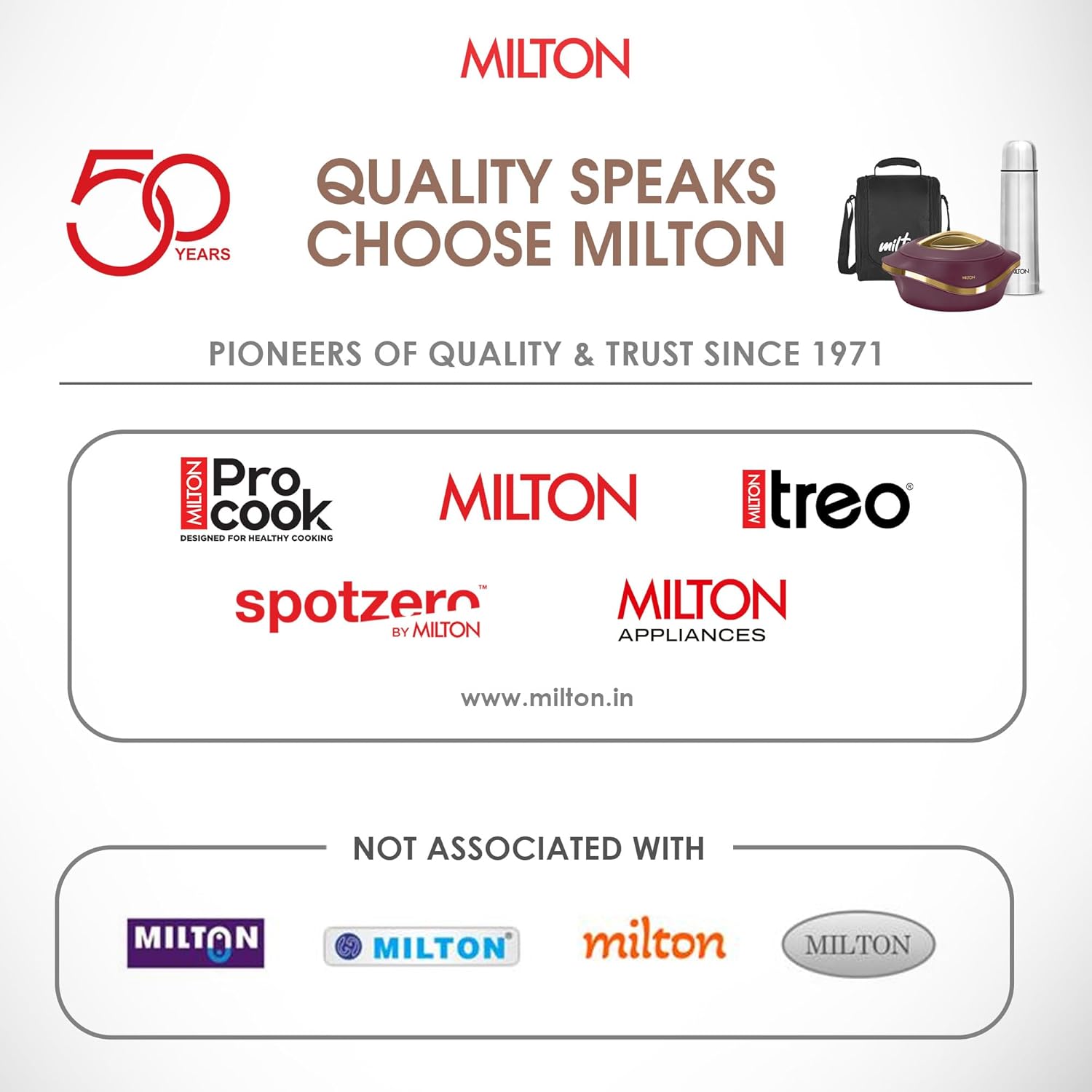 Milton Appliances Go Electric Kettle 1.5 Litre I 3X Protection - Dry Boil, Auto Shut Off, Overheat I 1350 Watt I Super Fast Boiling I Stainless Steel I 360° Power Base I 1 Year Warranty