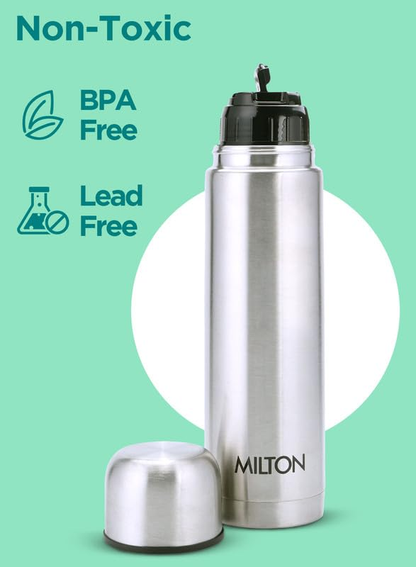 Milton Flip Lid 1000 Thermosteel Water Bottle 1 LTR