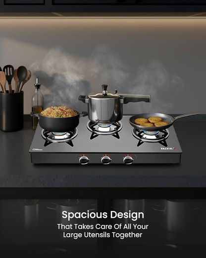 Sujata Standard Gas Stove 3 Burners