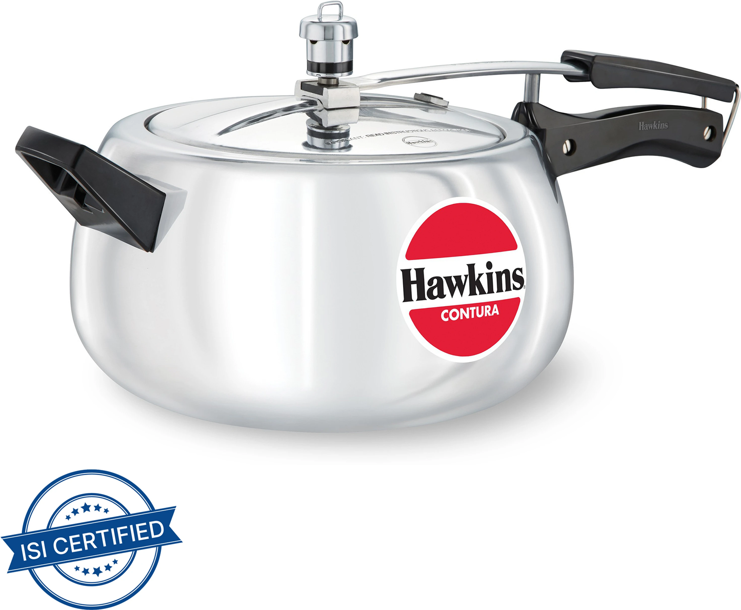 Hawkins Contura (HC50) 5 L Pressure Cooker (Aluminium)
