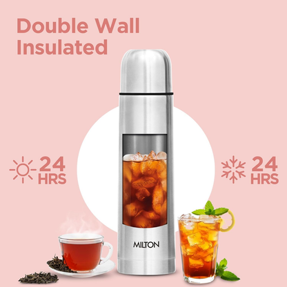 Milton Flip Lid 1000 Thermosteel Water Bottle 1 LTR