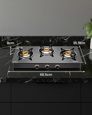 Sujata Standard Gas Stove 3 Burners